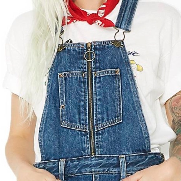 Levi's Denim - Levi’s Orange Tab Overall Free People - Runs Small